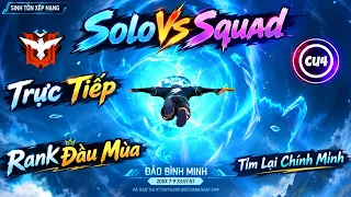C4 Solo Squad Trực TIếp Trên Live Và Pha AC80 4 Viên 4 Mạng Lụm Top 1