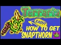 How To Get Snapthorn In Terraria Terraria 1 4 4 9