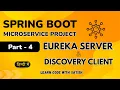 Spring Boot Microservices Project in Hindi Eureka Server Discovery Client Part 4