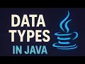 Java Data Types Explained Beginner-Friendly Tutorial