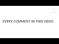 EVERY COMMENT IN THIS WILL BE A PLOT TWIST COMMENT