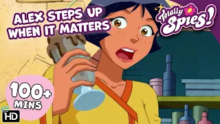 Alex Steps Up When It Matters Most! - Season 4-6 ✨ FULL Episode Compilation 🌸 Totally Spies!