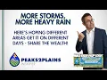 More storms in Colorado More heavy rain