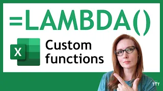 LAMBDA Functions Custom Excel Formulas Without Code