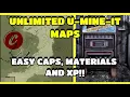 FALLOUT 76 UNLIMITED USE OF U-MINE IT VENDING MACHINE MAPS CAPS XP AND MATERIALS