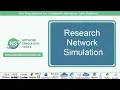 Research Network Simulation P Research Network Simulation
