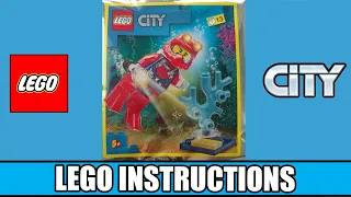 LEGO Instructions | LEGO CIty | 952012 | Diver (LEGO Magazine)