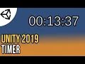Creating a timer in Unity Tutorial C - Unity tutorial 2019