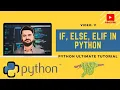 IF ELSE ELIF in Python 11 Python Programming for Data Analysis Full Tutorial