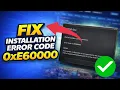 Fix NVIDIA Installation Error Code 0xe60000