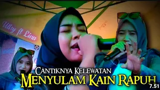 menyulam kain rapuh cover 