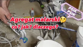 starting and cleaning the painting unit 