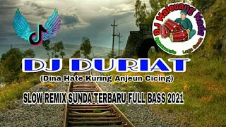 Download DJ DURIAT (Dina Hate Kuring Anjeun Cicing)SLOW REMIX SUNDA TERBARU FULL BASS 2021|YANG KALIAN CARI MP3