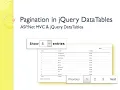 6 - Pagination in jQuery DataTables with ASP Net C