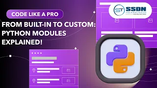 Python Modules Tutorial Part-2 Built-in User-Defined Modules Next Python Packages Explained