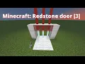 Download Lagu Minecraft: Redstone Door [Level 3] Laser Door Bedrock/Java