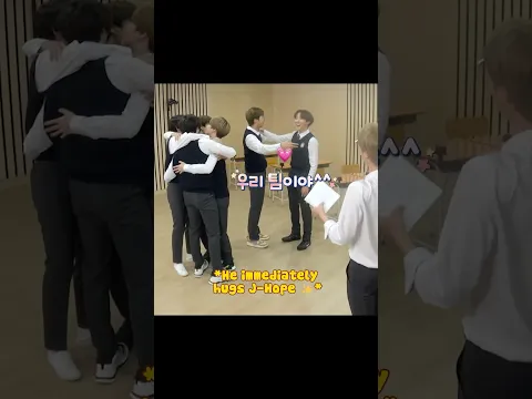 Namjoon Saw Jhope Alone And Went To Hug Him 🥺💜 #shorts #bts #rm #jhope