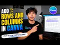 How to Add Rows And Columns in Canva - 2026 Best Method