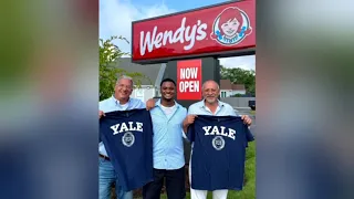 Wendy s worker heading to Yale after managers help him pay for school