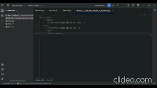 program to print the first 10 even odd and natural number using while loop