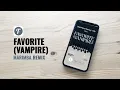 Favorite (Vampire) Ringtone (Marimba Remix) | Ringtone Favorite NCT 127 Tribute | Download TUUNES