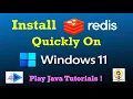 Install Redis On Windows 11 Latest Redis Install 2023 Redis Window Redis Install Windows 10