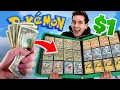 I SOLD ALL MY POKEMON CARDS FOR 1