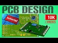 How to Design PCB in Proteus 8 Ares PCB Design Full Tutorial