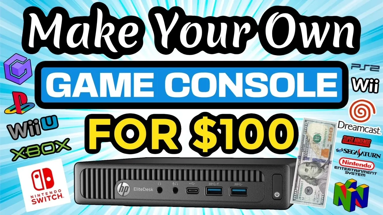 Make Your Own Game Console For $100 With This Mini PC!