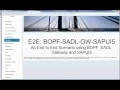 E2E BOPF-SADL-GW-SAPUI5 - Enhancing Entities and More