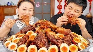 Hide braised pork elsewhere see if husband gets meat！