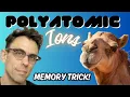 Easiest Way to Memorize Polyatomic Ions with Nick the Baby Camel