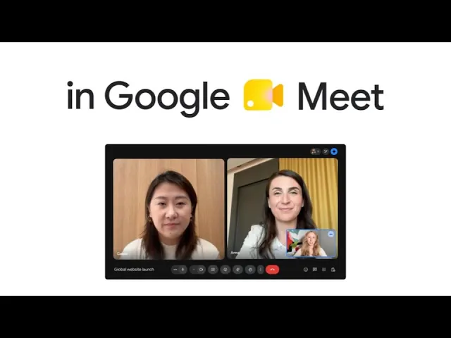 Speech translation in Google Meet with Gemini 3.5 Live Translate