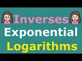 Inverse Exponential and Logarithmic Functions Full Course