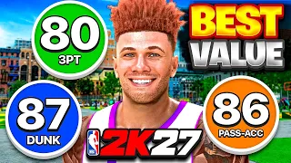 THE BEST VALUE FOR EVERY ATTRIBUTE IN NBA 2K27