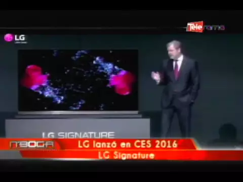 LG lanzó en CES 2016 LG Signature