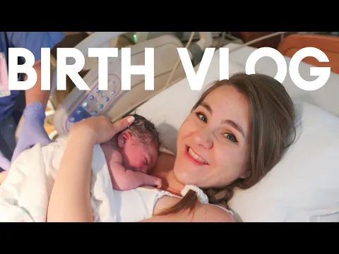 Download MP3 RAW + EMOTIONAL UNMEDICATED BIRTH VLOG | Labor and Delivery of Our Son