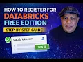 Databricks Free Edition Tutorial Sign Up Setup in 10 Minutes