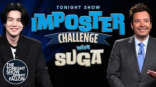 imposter challenge with suga the tonight show starring jimmy fallon