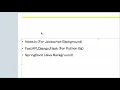 Top Backend framework 2026