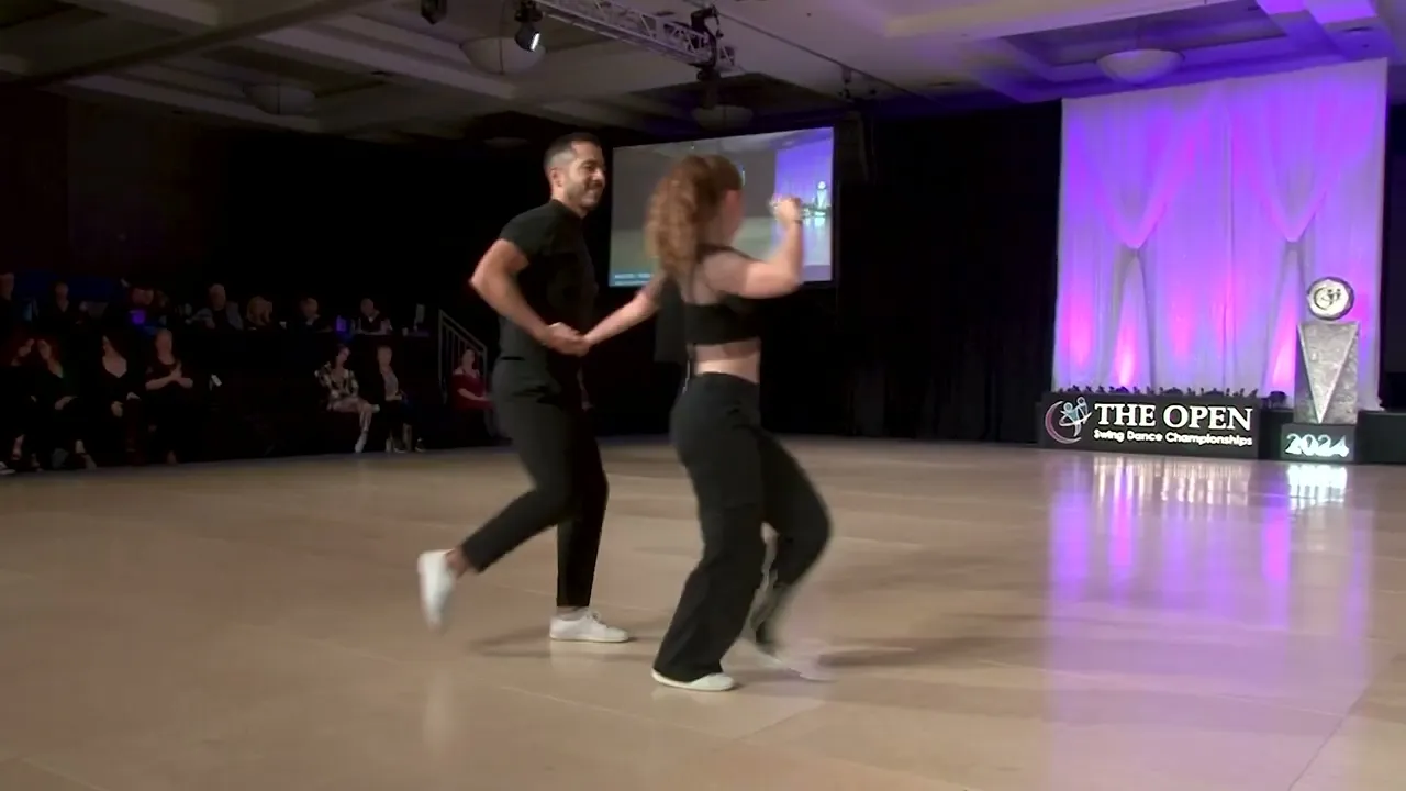 Miguel Ortega and Savana Barreau - 1st Place WCS Strictly Swing Open Finals - The Open 2024