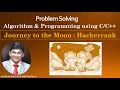 Journey To The Moon - Hackerrank Problem based on DFS of Graph