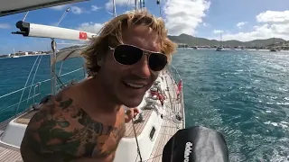 Slow TV: Sailing around Saint Maarten with Zingaro