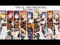 Datte Datte Aa Mujou - Eng/Rom Color-Coded Lyrics - µ's