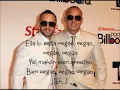 Wisin y Yandel Pegao lyrics/letras