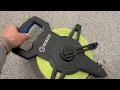 Kobalt 300 ft Long Tape Review SUPER EASY TO USE