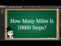 How Many Miles Is 10000 Steps