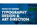 Graphic Design Tutorial Typography Design Art Direction