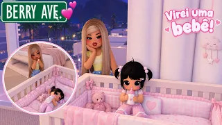 ROTINA DA NOITE SENDO FILHA em BERRY AVENUE!! 🧸❤