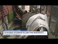 Strong storms slam Chicago area